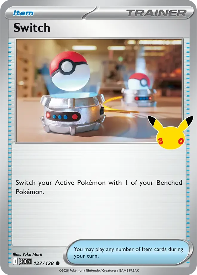 Switch 127/128 ME: 30th Celebration (Holo)