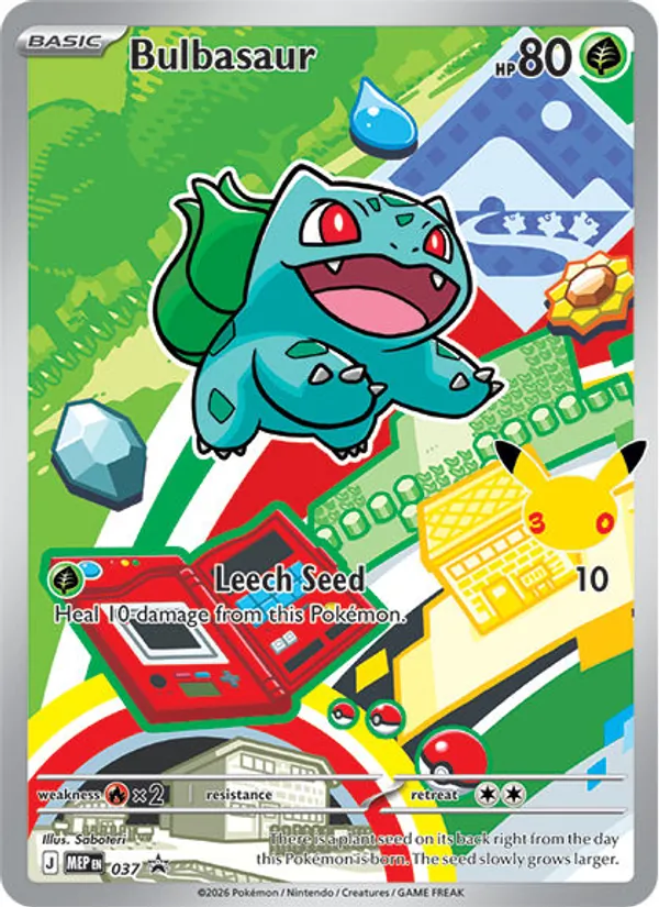 Bulbasaur 037 Mega Evolution Promo (First Partner • Series 1)