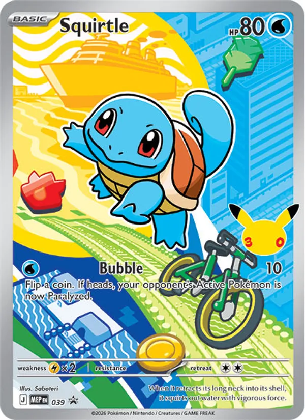 Squirtle 039 Mega Evolution Promo (First Partner • Series 1)