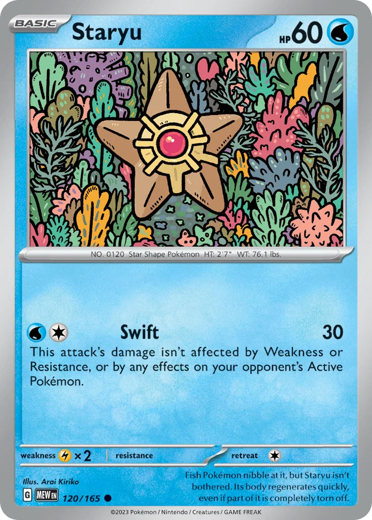 Staryu 120/165 SV: Scarlet & Violet 151 (Normal)