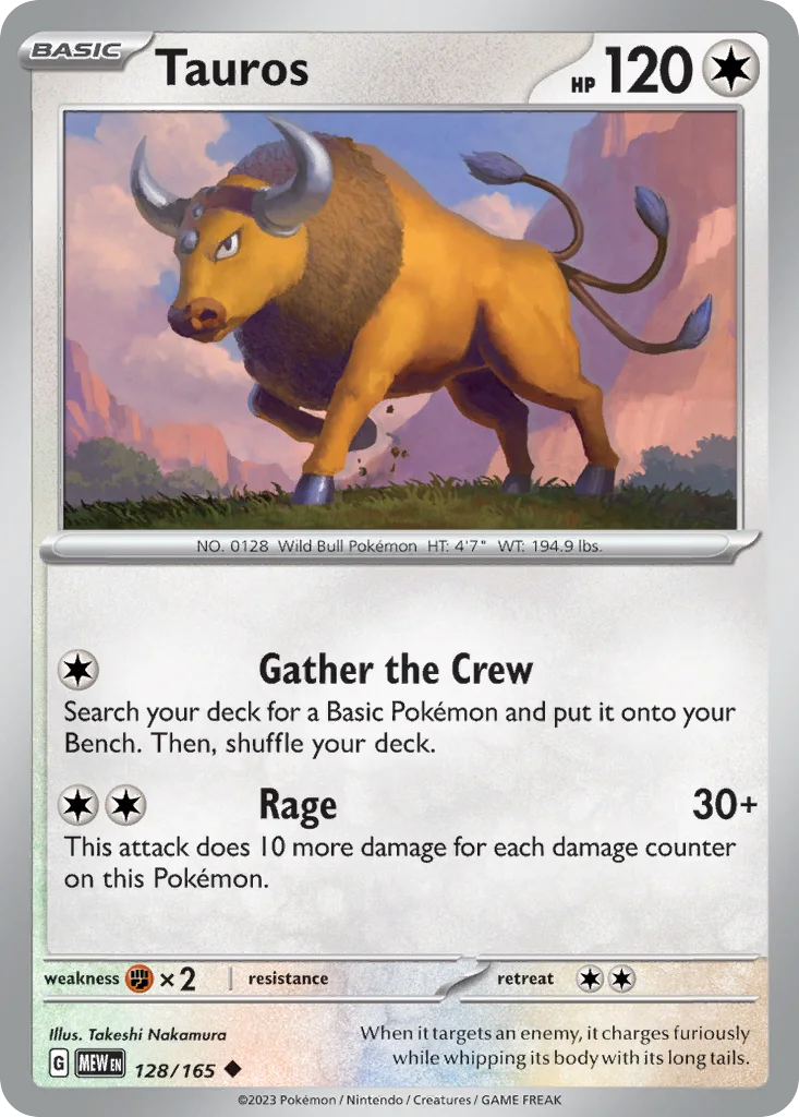Tauros 128/165 151 (Normal)