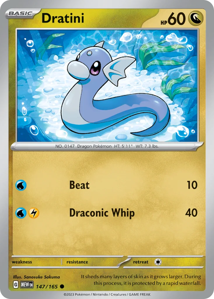 Dratini 147/165 151 (Normal)