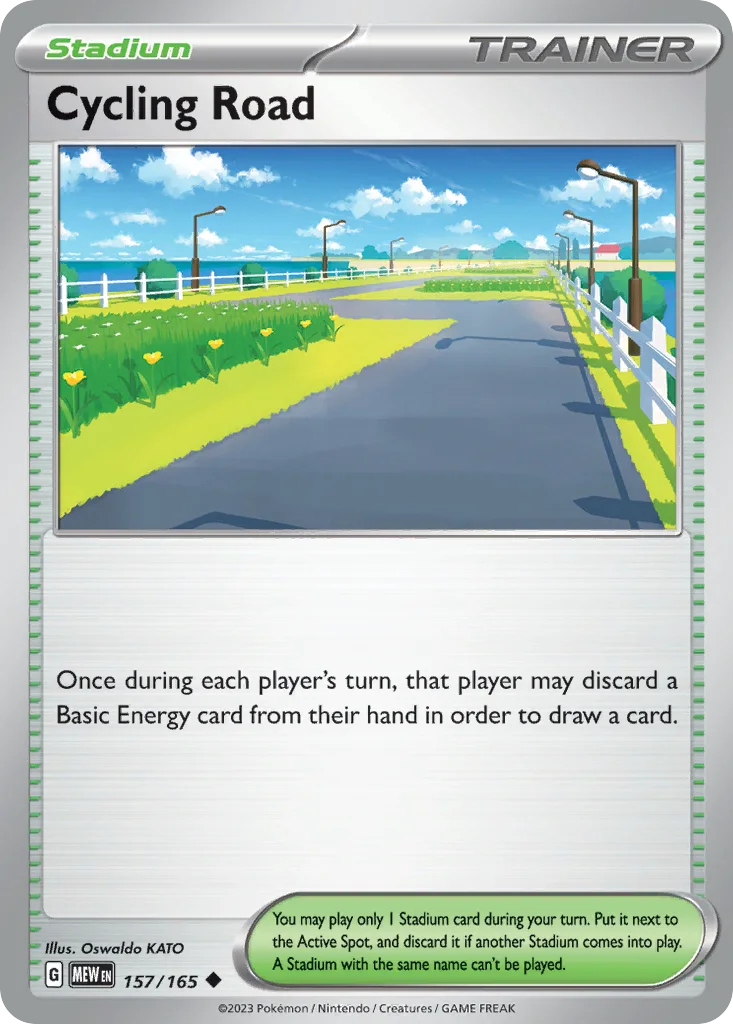 Cycling Road 157/165 SV: Scarlet & Violet 151 (Normal)