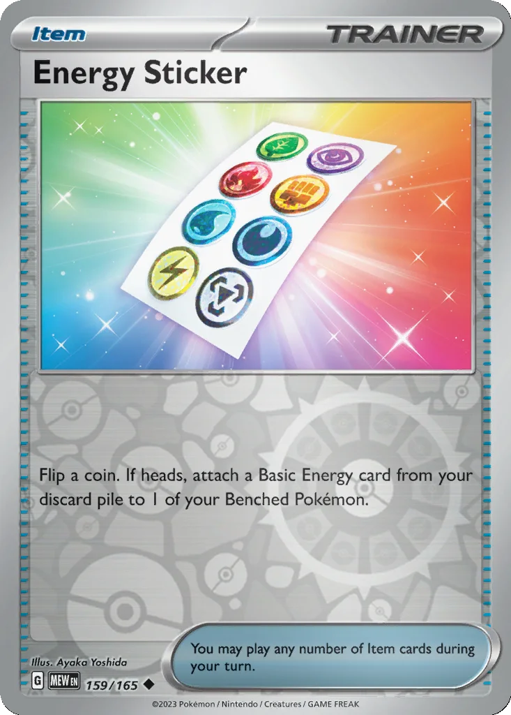 Energy Sticker 159/165 151 (Reverse holo)