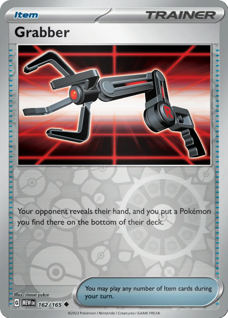 Grabber 162/165 151 (Reverse holo)