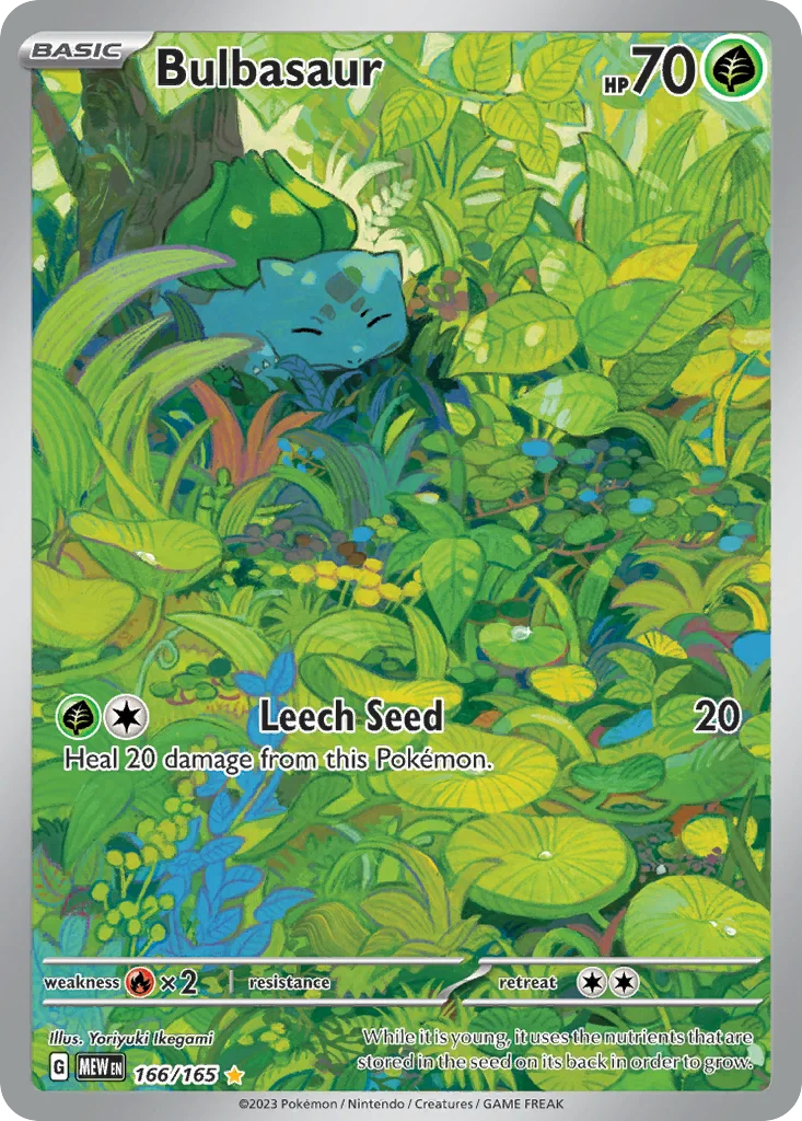 Bulbasaur 166/165 151 (Holo)