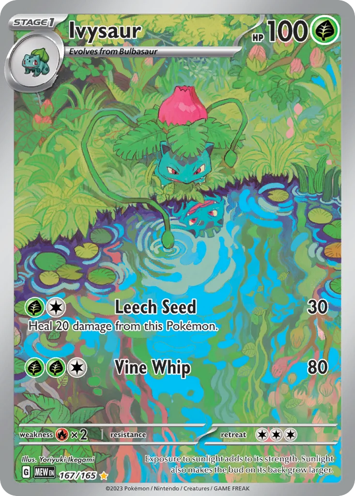Ivysaur 167/165 151 (Holo)