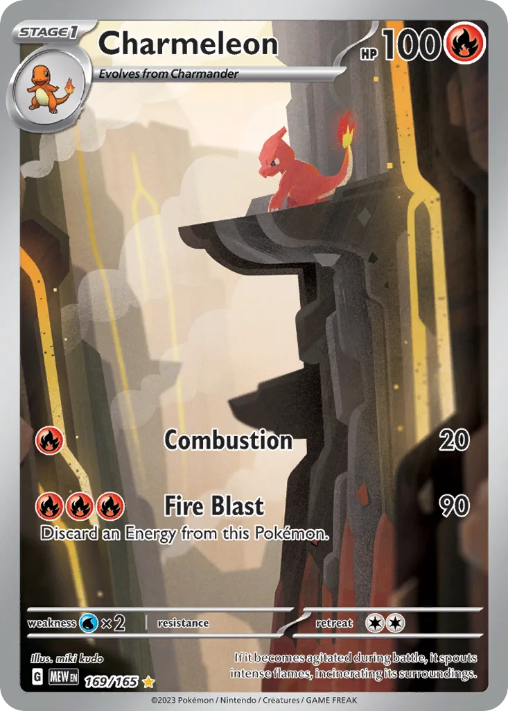 Charmeleon 169/165 151 (Holo)