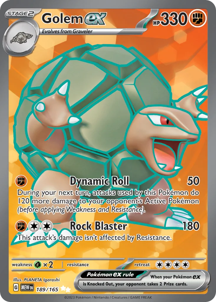 Golem ex 189/165 151 (Holo)