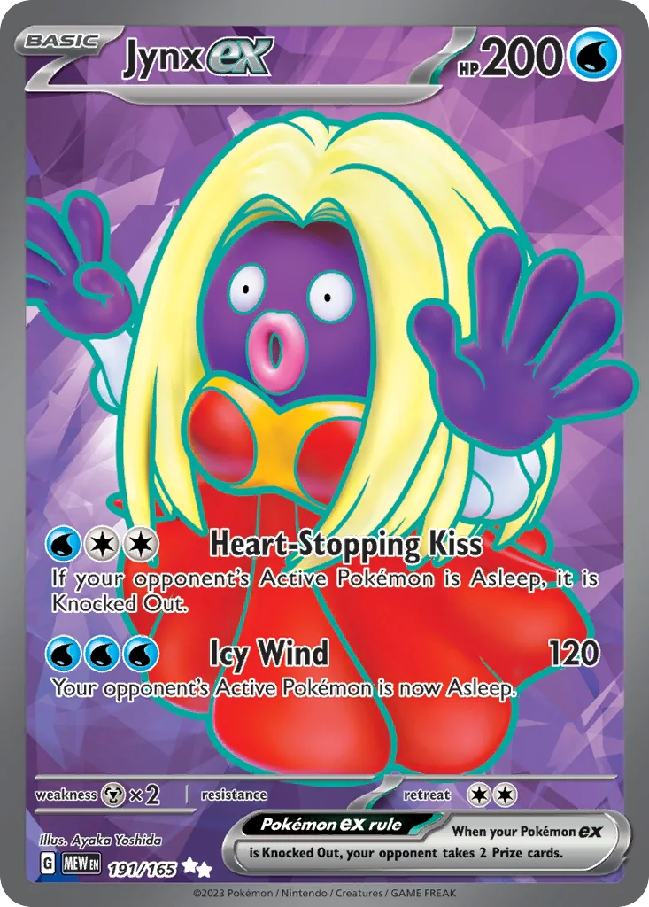 Jynx ex 191/165 151 (Holo)