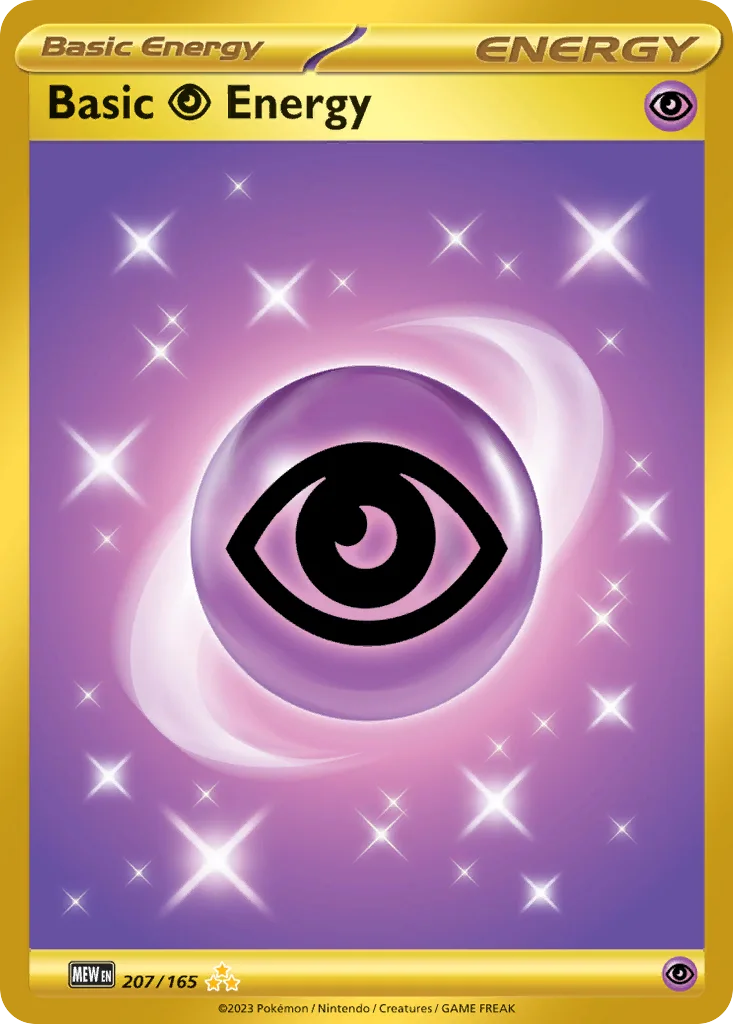 Basic Psychic Energy 207/165 151 (Holo)