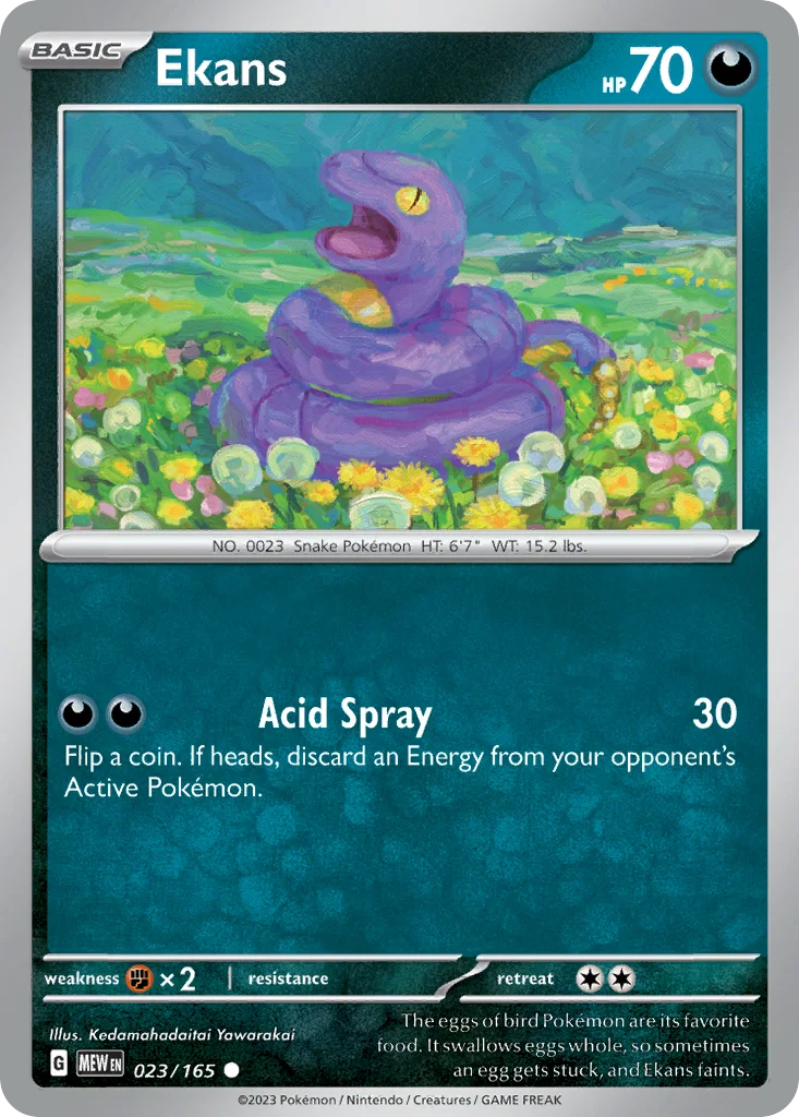 Ekans 023/165 SV: Scarlet & Violet 151 (Normal)