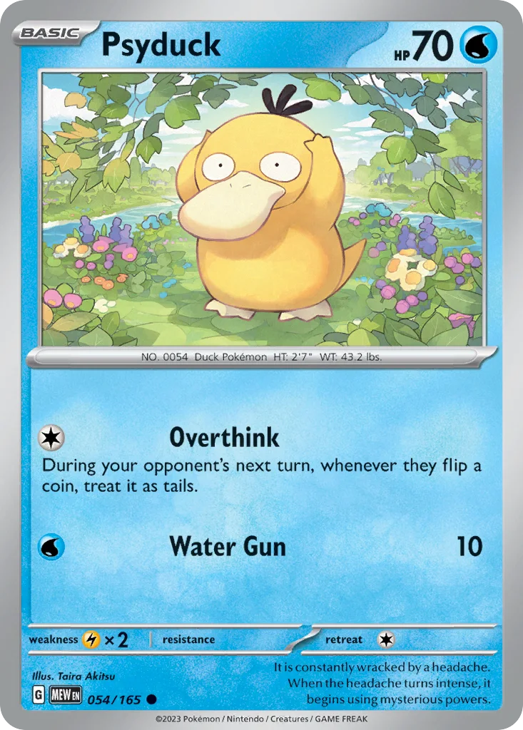 Psyduck 054/165 151 (Normal)