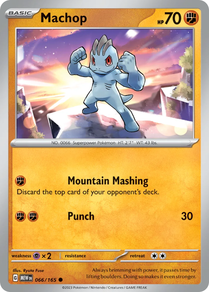 Machop 066/165 SV: Scarlet & Violet 151 (Normal)