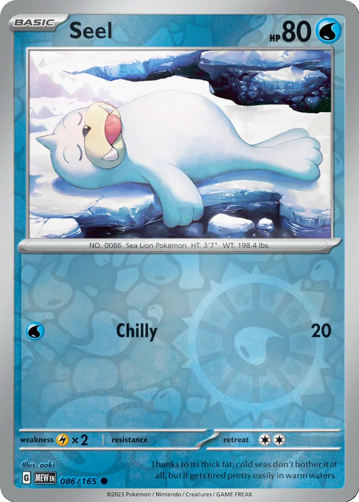 Seel 086/165 151 (Reverse holo)
