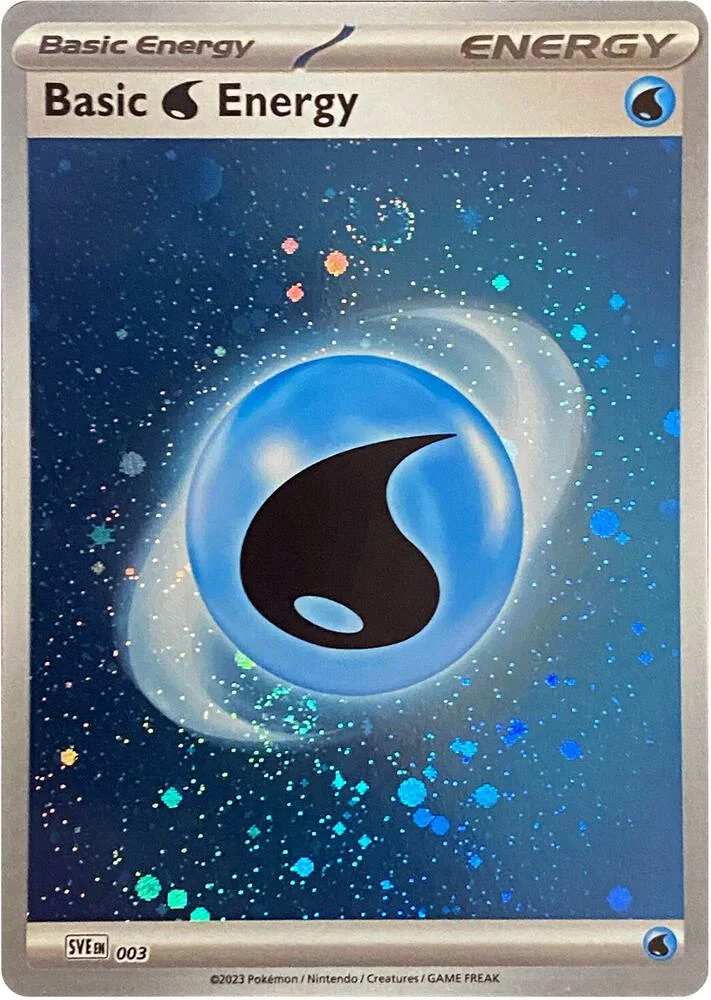 Basic Water Energy SVE 003/165 151 (Cosmos Holo)