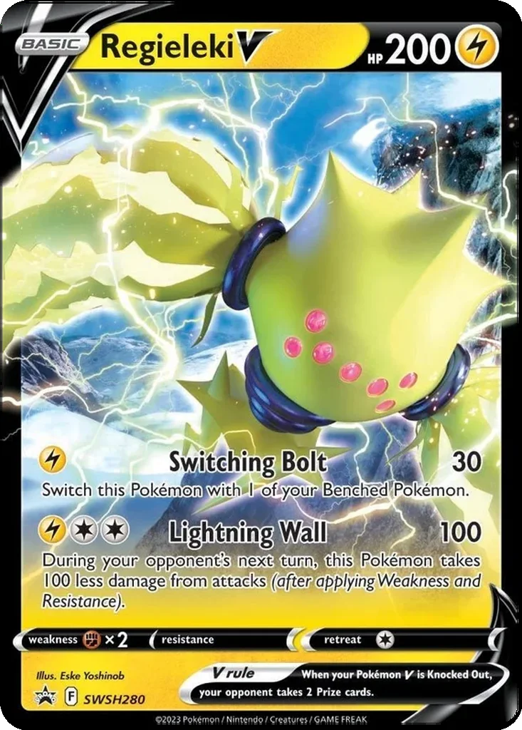 Regieleki V SWSH280 SWSH Black Star Promos (Promo)