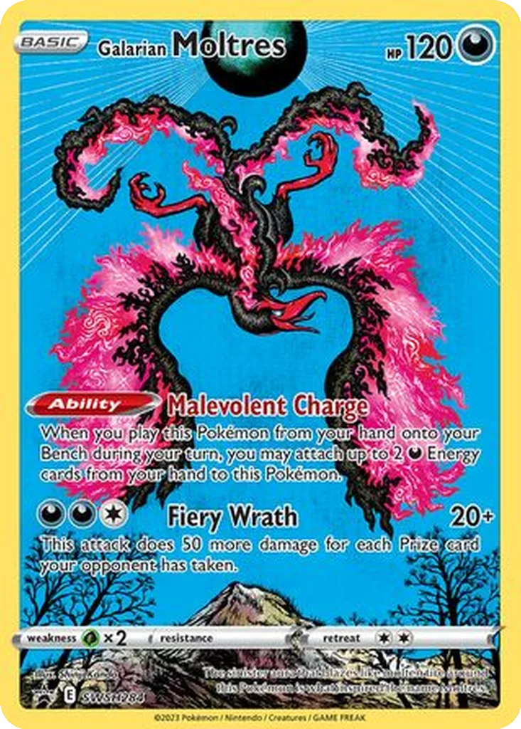 Galarian Moltres SWSH284 SWSH Black Star Promos (Promo)