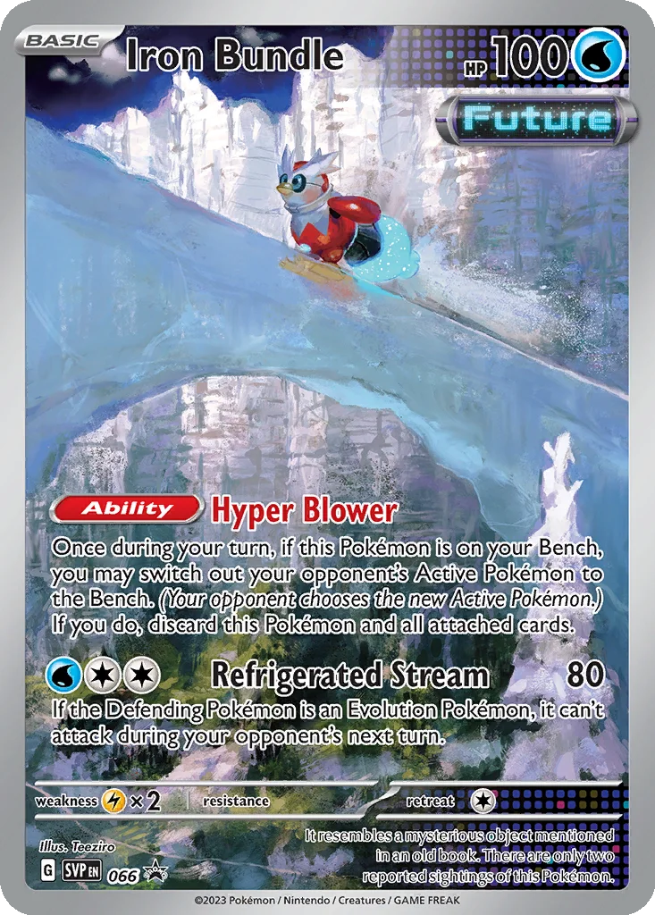Iron Bundle 066 Scarlet & Violet Black Star Promos (Iron Valiant Elite Trainer Box Promo)