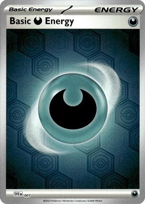 Basic Darkness Energy SVE 007/064 Shrouded Fable (Holo Energy)