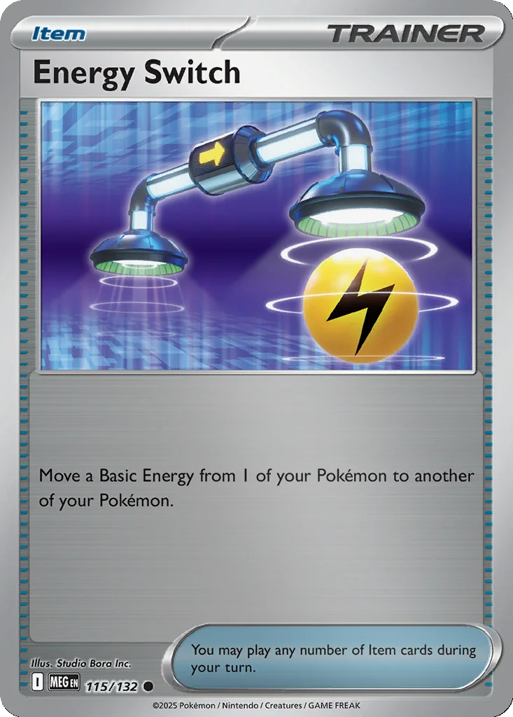 Energy Switch 115/132 ME01: Mega Evolution (Reverse holo)