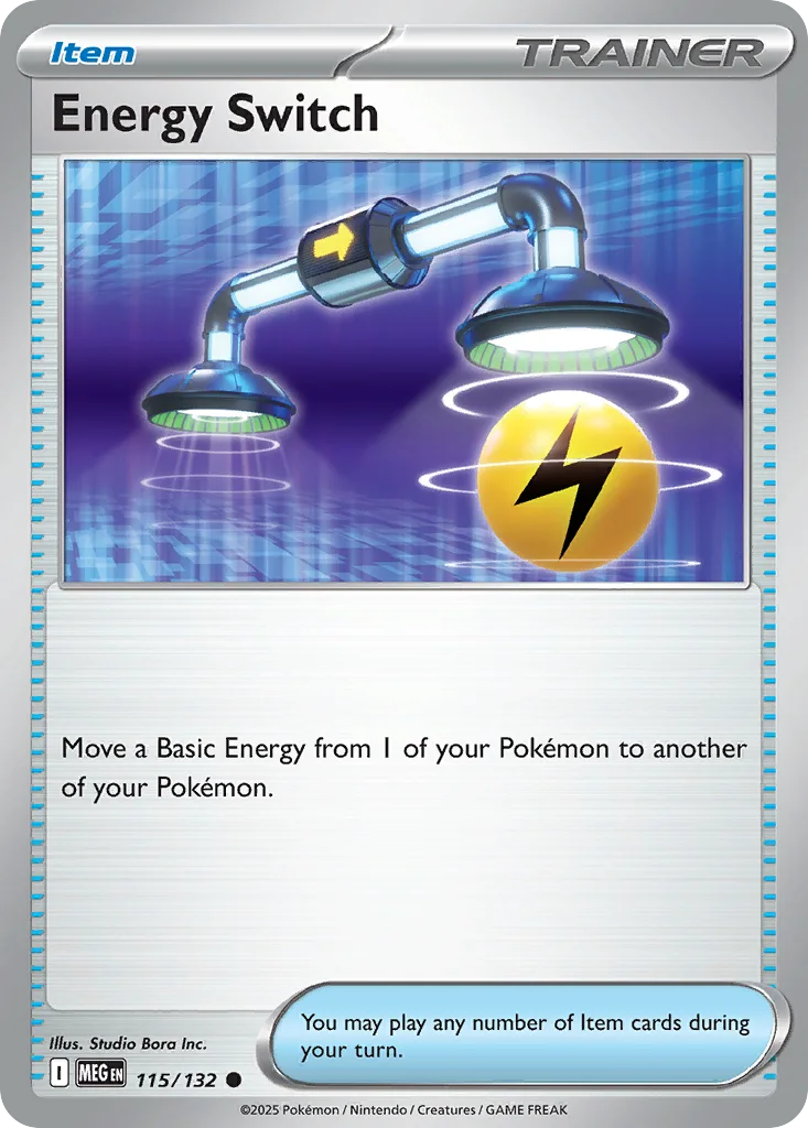 Energy Switch 115/132 ME01: Mega Evolution (Normal)