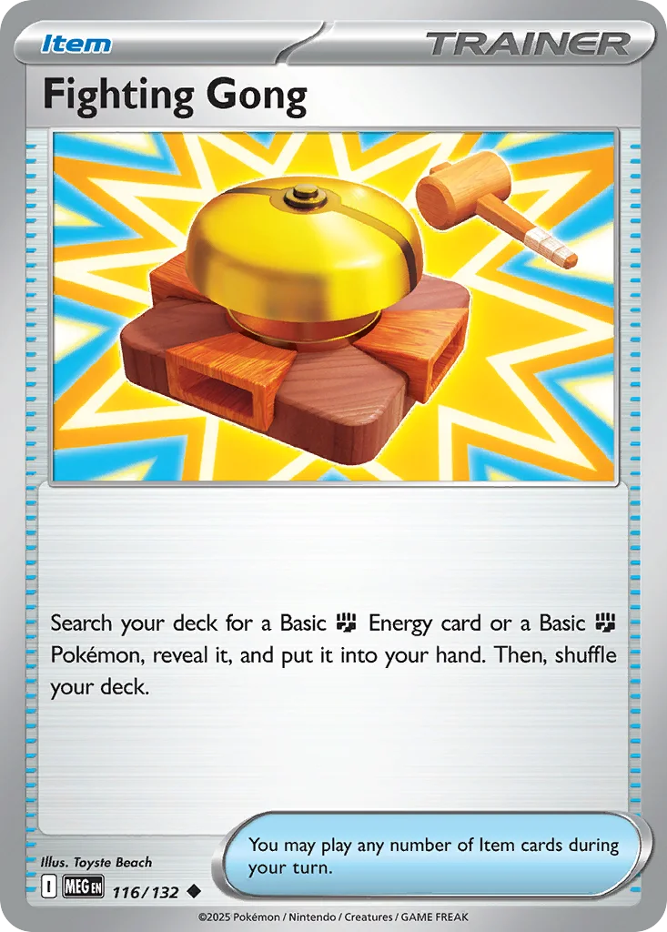 Fighting Gong 116/132 ME01: Mega Evolution (Normal)