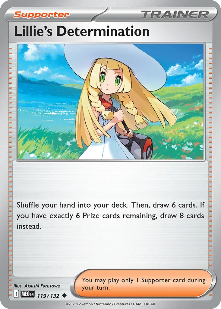 Lillie's Determination 119/132 ME01: Mega Evolution (Normal)