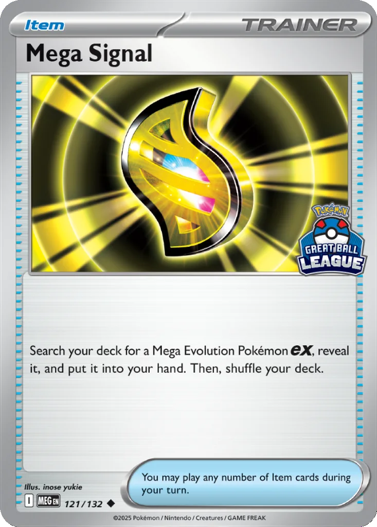 Mega Signal 121/132 Mega Evolution (Great Ball League)