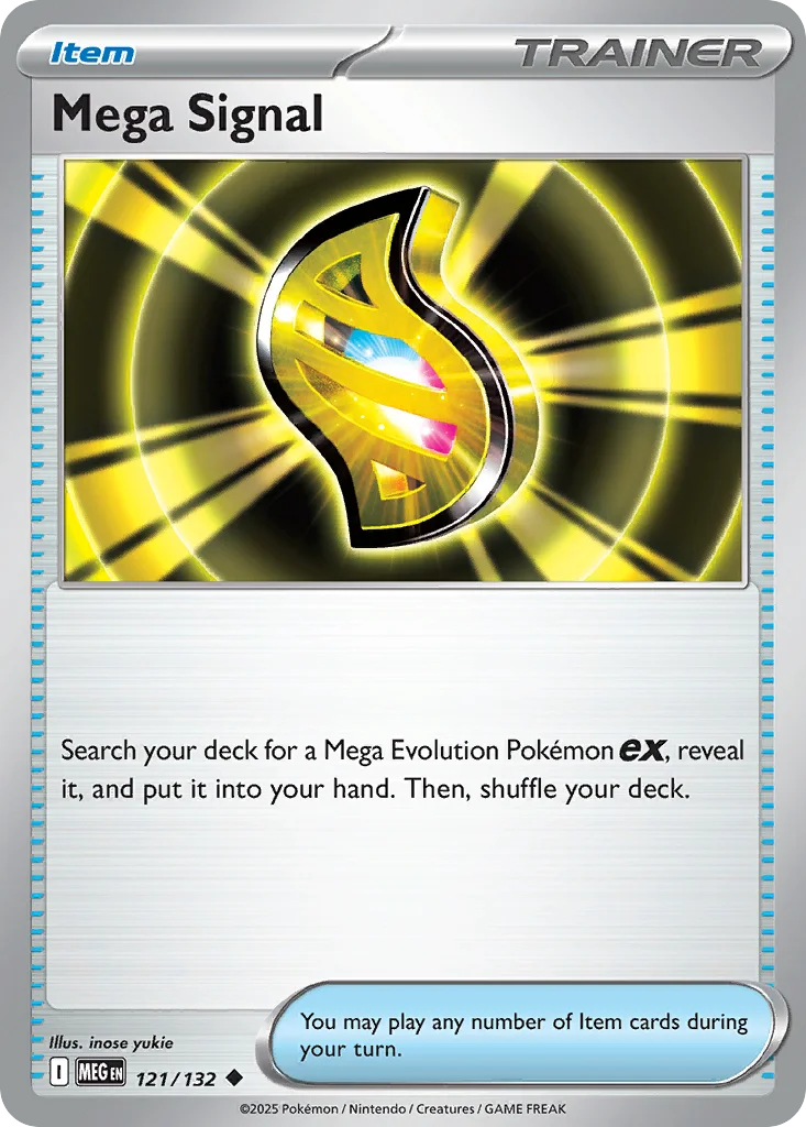 Mega Signal 121/132 ME01: Mega Evolution (Normal)