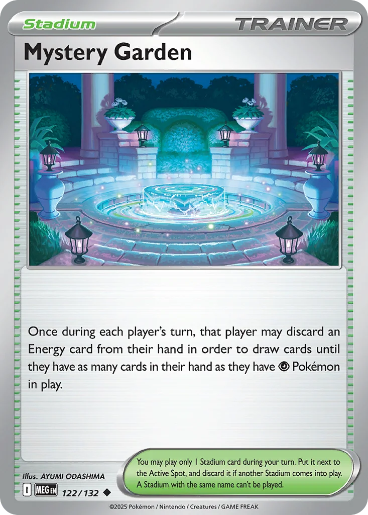 Mystery Garden 122/132 ME01: Mega Evolution (Normal)