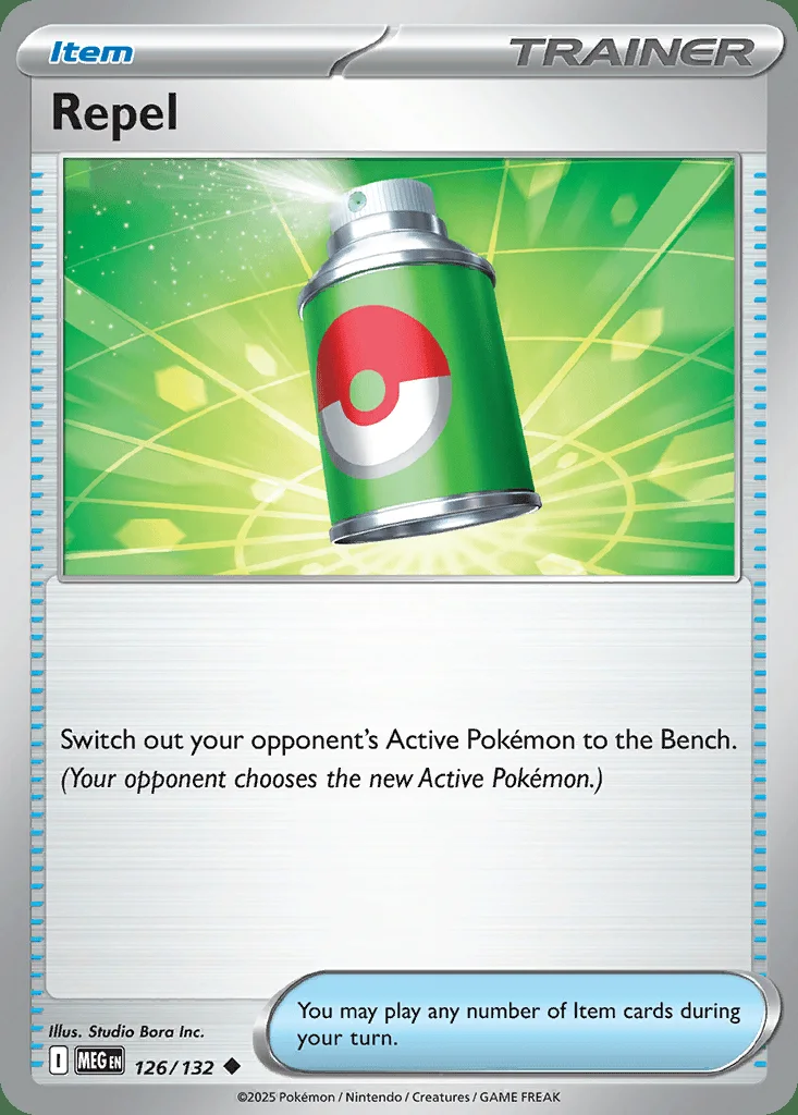 Repel 126/132 ME01: Mega Evolution (Normal)
