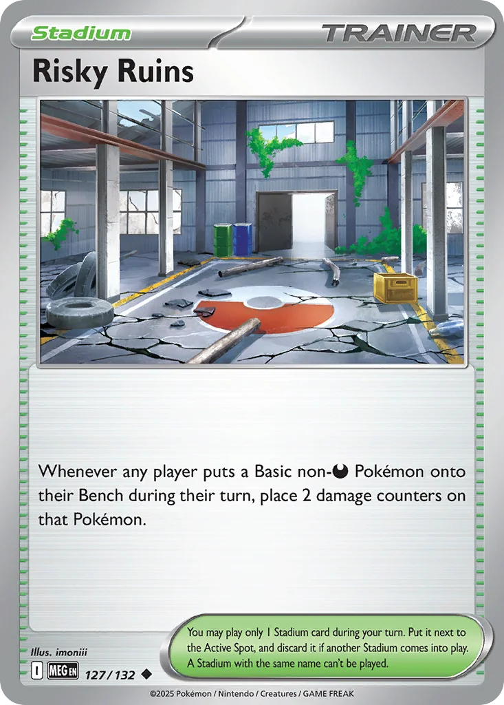 Risky Ruins 127/132 ME01: Mega Evolution (Normal)