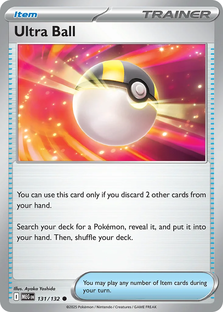 Ultra Ball 131/132 ME01: Mega Evolution (Normal)