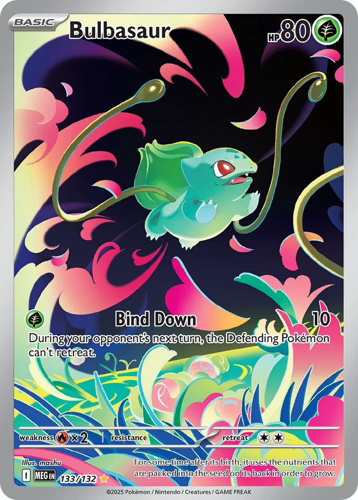 Bulbasaur 133/132 Mega Evolution (Holo)