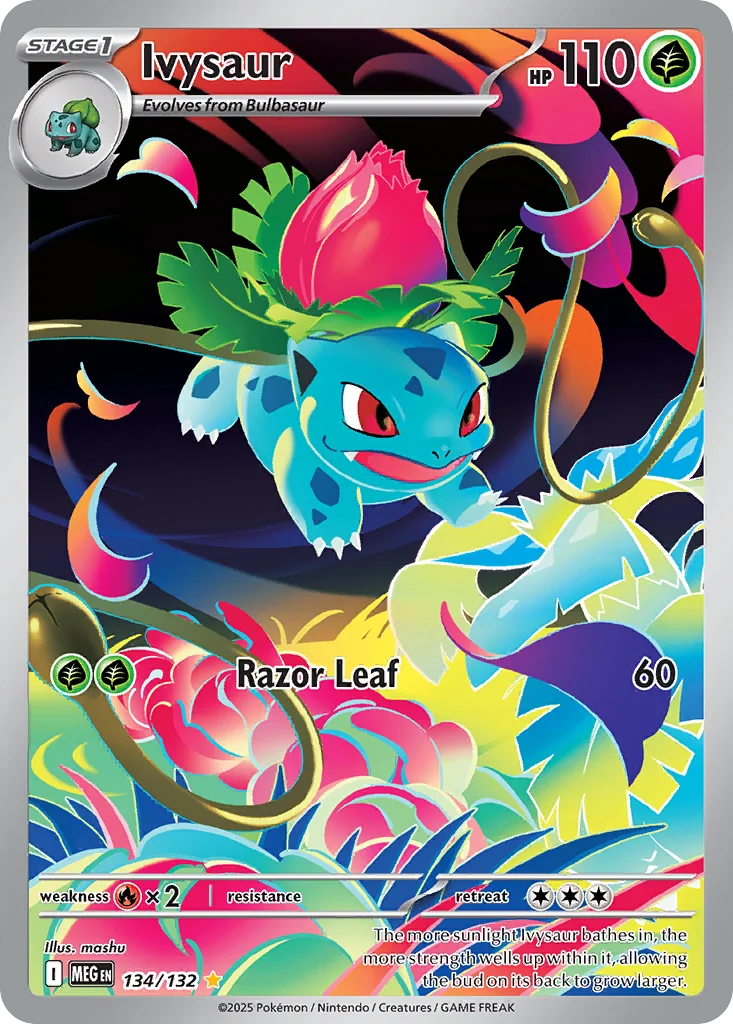 Ivysaur 134/132 Mega Evolution (Holo)