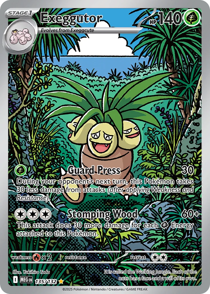 Exeggutor 135/132 Mega Evolution (Holo)