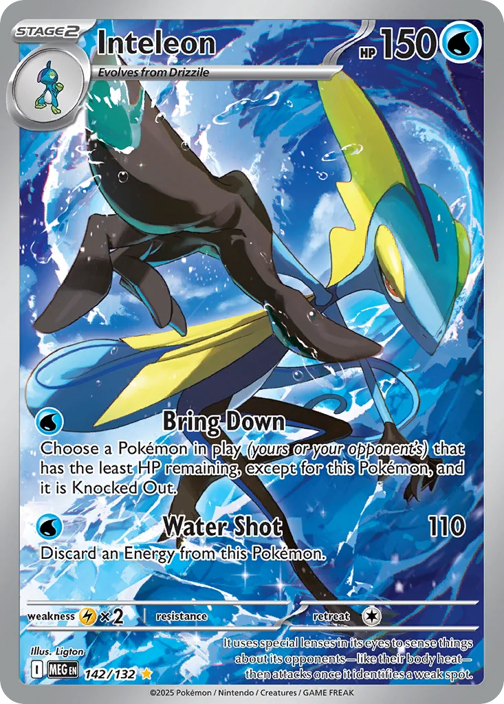 Inteleon 142/132 Mega Evolution (Holo)