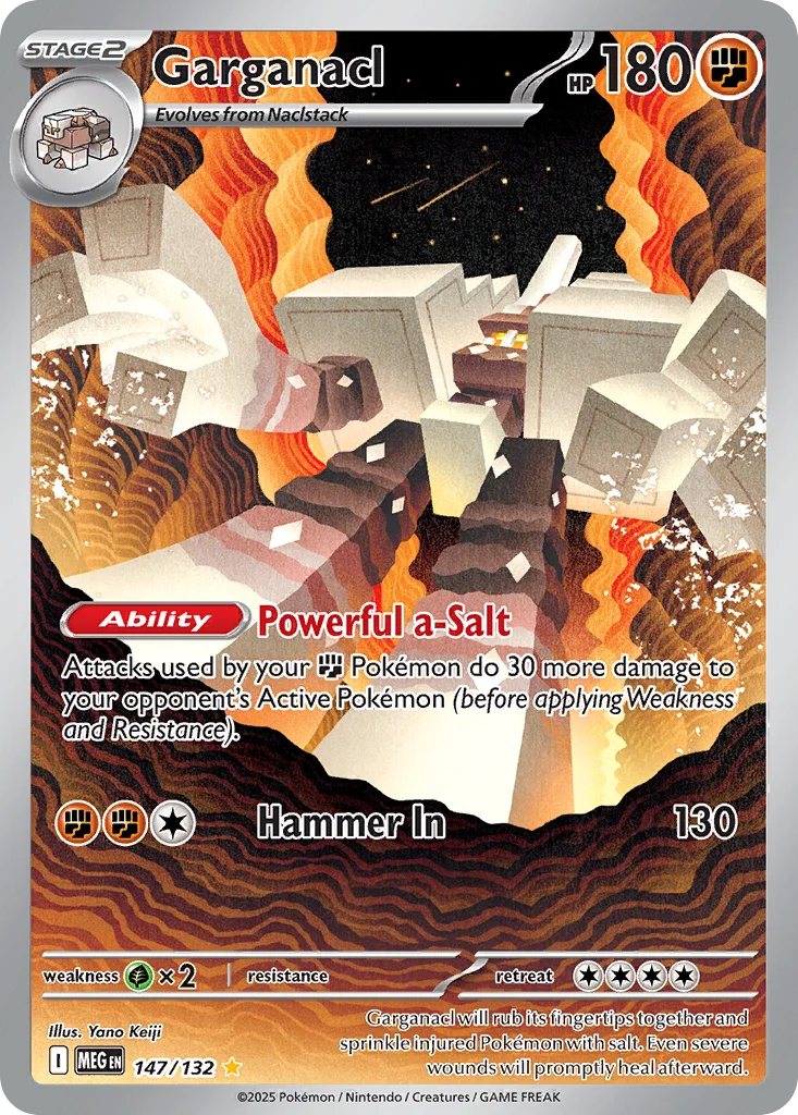 Garganacl 147/132 Mega Evolution (Holo)