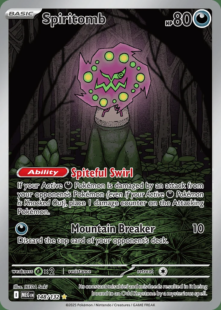 Spiritomb 148/132 Mega Evolution (Holo)