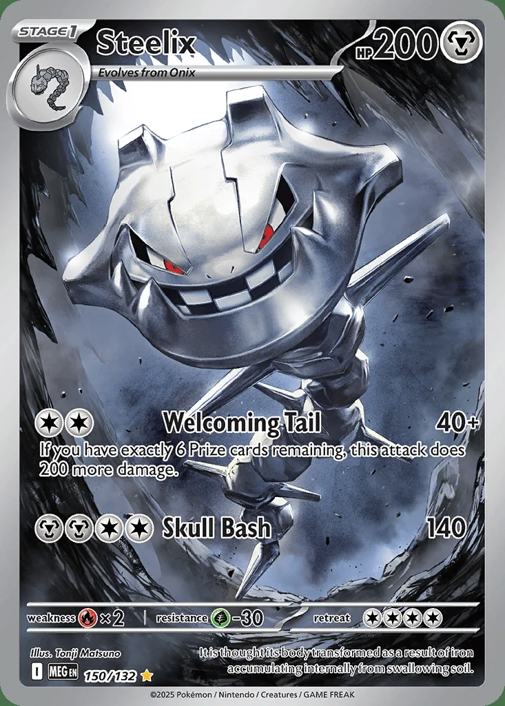 Steelix 150/132 ME01: Mega Evolution (Holo)