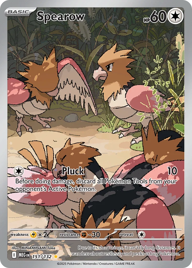 Spearow 151/132 Mega Evolution (Holo)