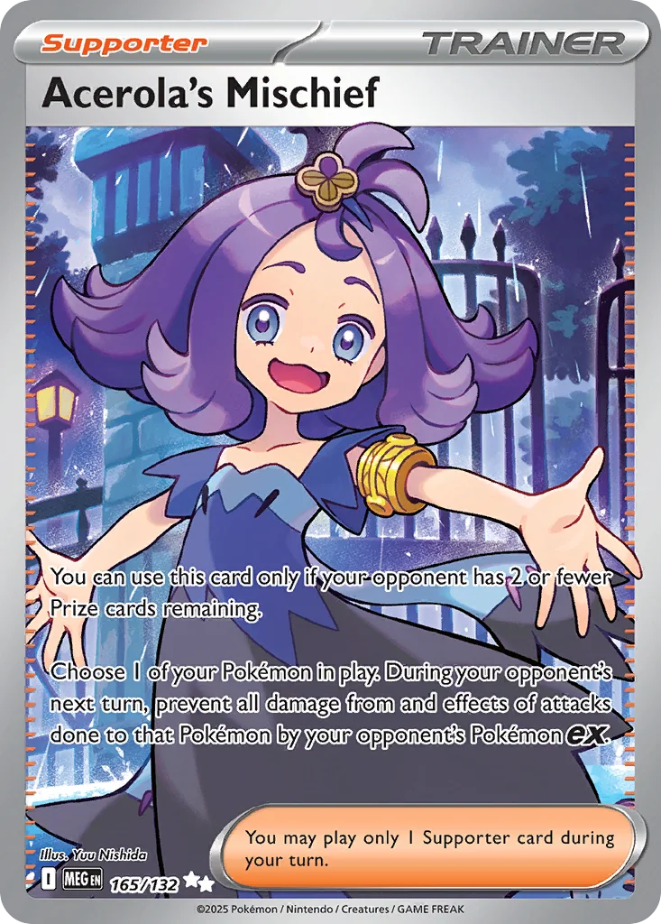 Acerola's Mischief 165/132 Mega Evolution (Holo)