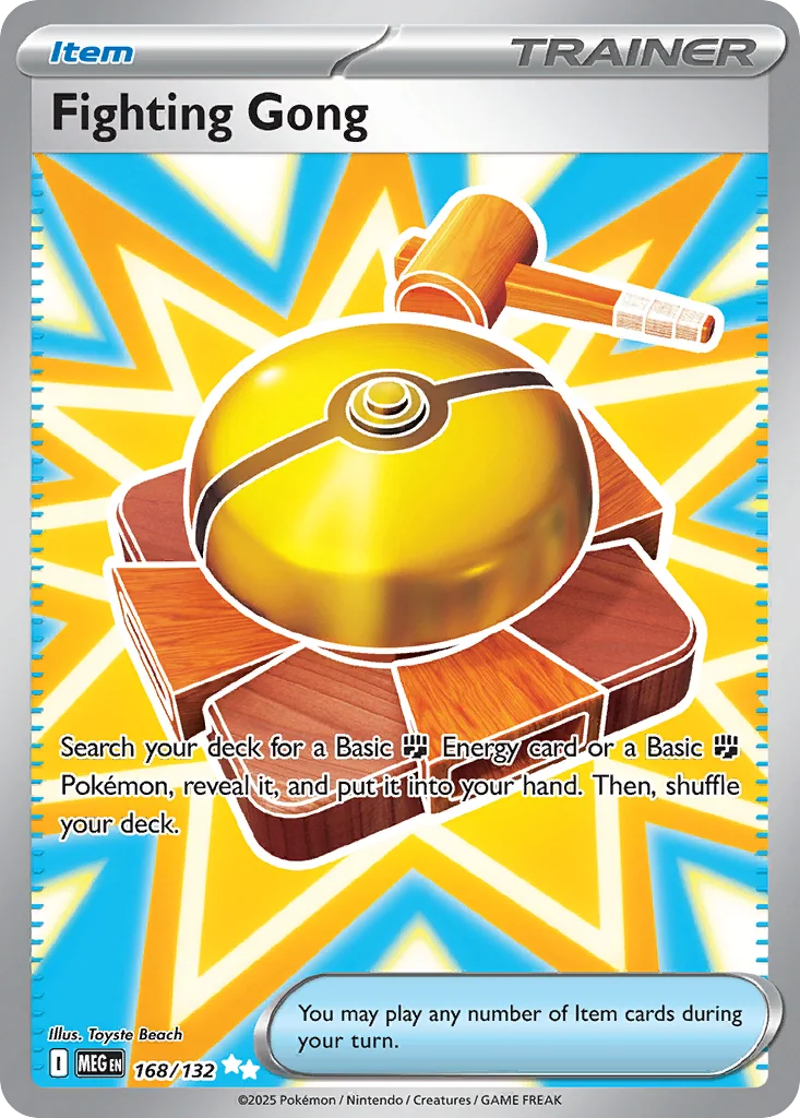 Fighting Gong 168/132 Mega Evolution (Holo)