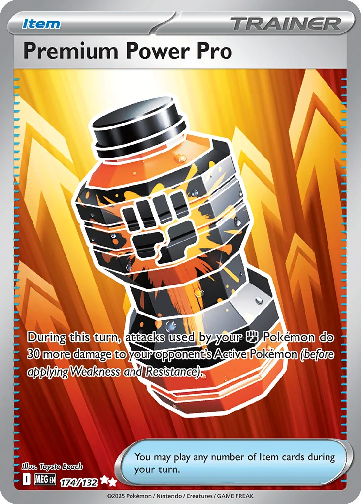 Premium Power Pro 174/132 Mega Evolution (Holo)
