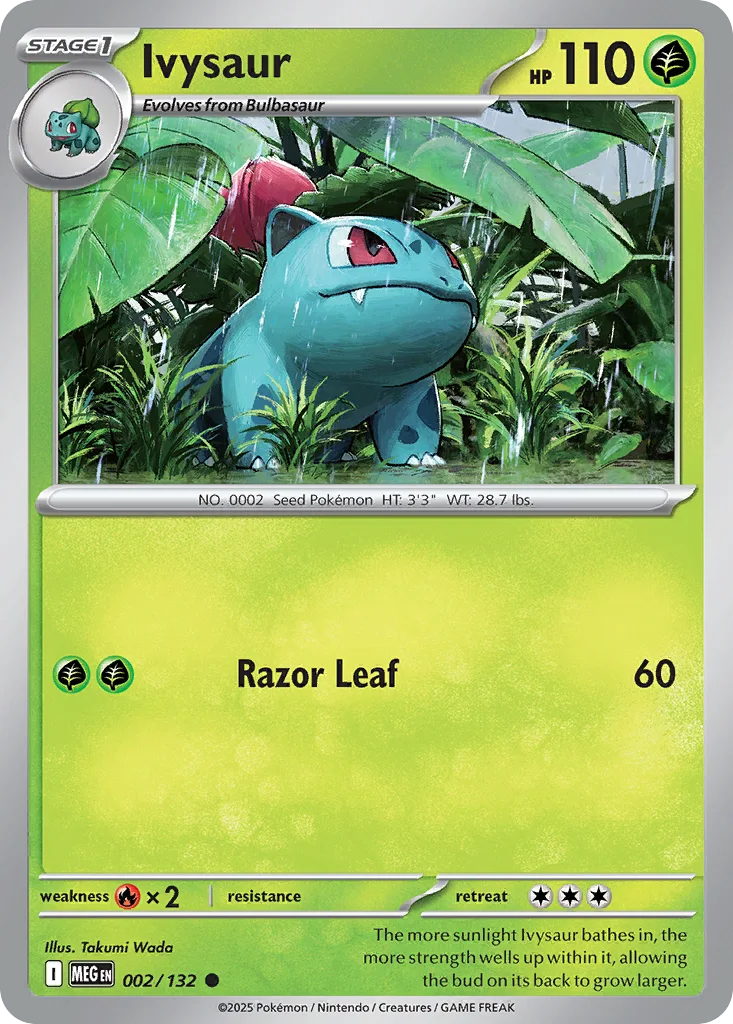 Ivysaur 002/132 ME01: Mega Evolution (Normal)