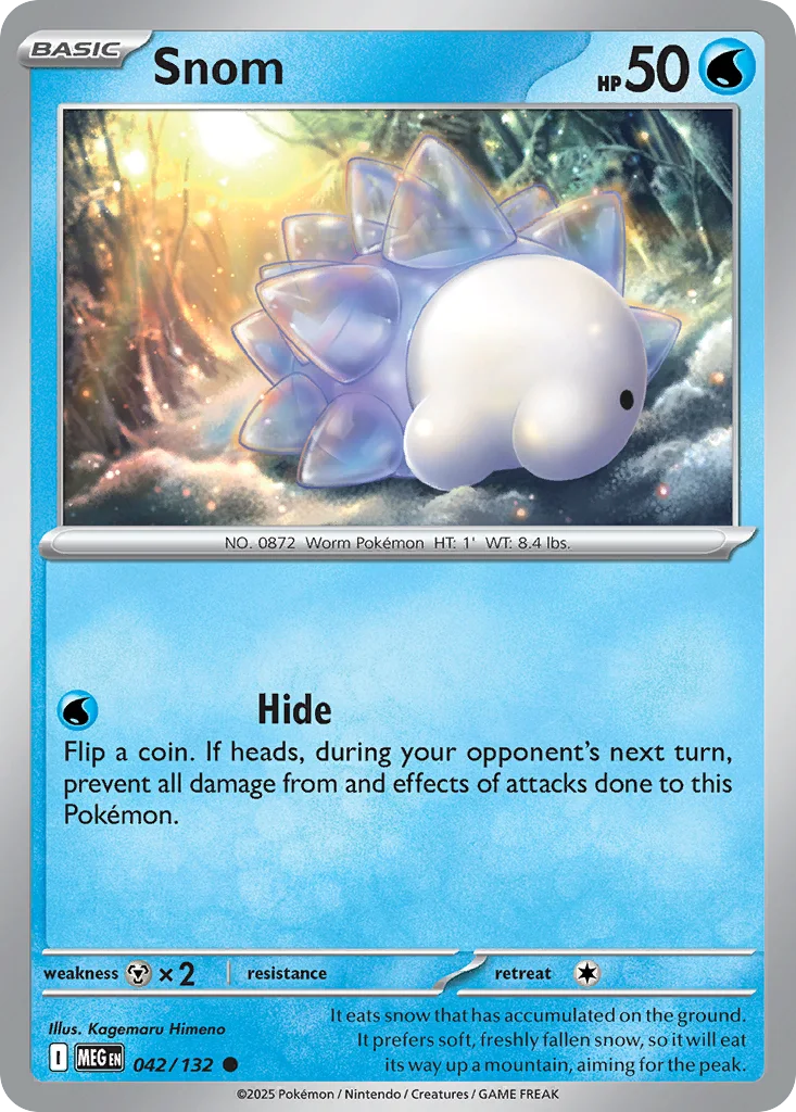Snom 042/132 ME01: Mega Evolution (Normal)