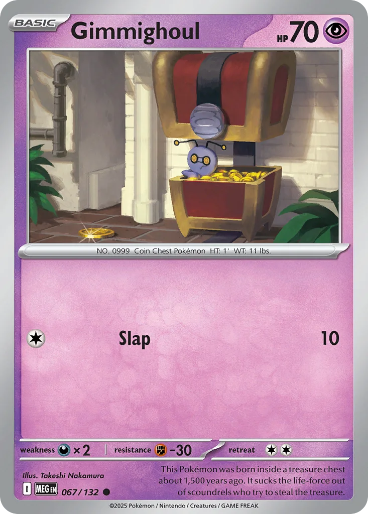 Gimmighoul 067/132 ME01: Mega Evolution (Normal)