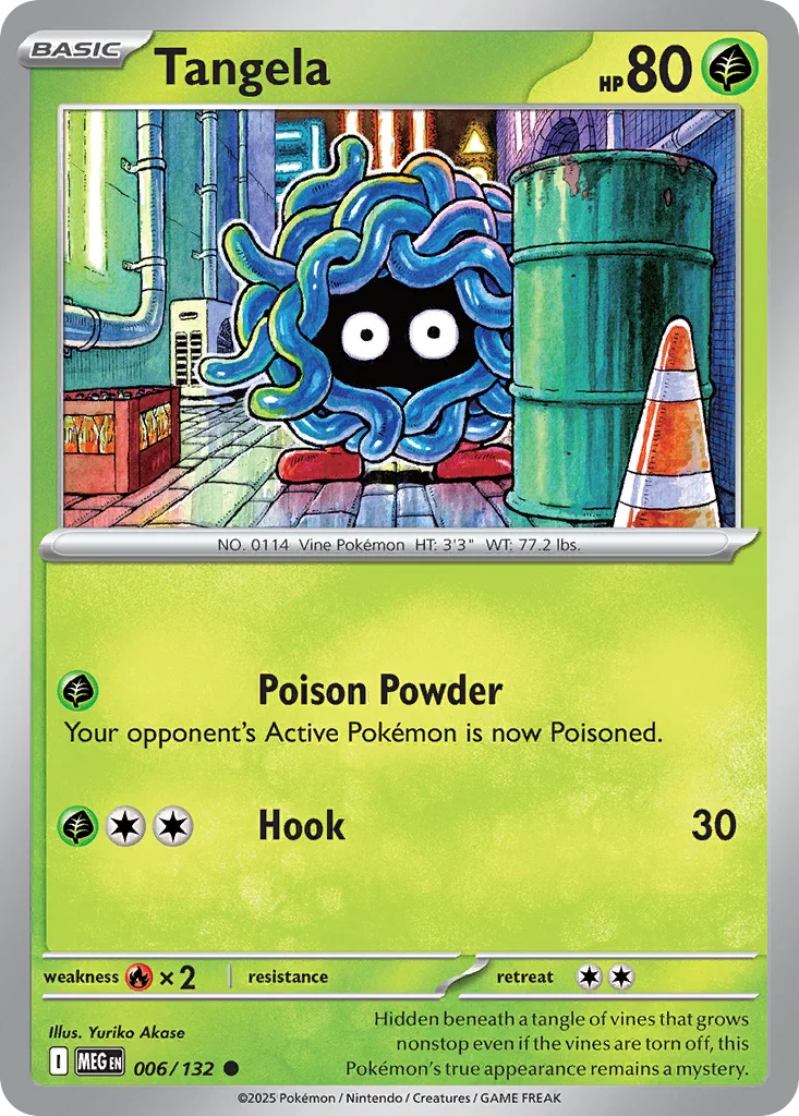 Tangela 006/132 ME01: Mega Evolution (Normal)