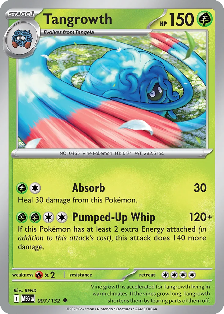 Tangrowth 007/132 ME01: Mega Evolution (Normal)
